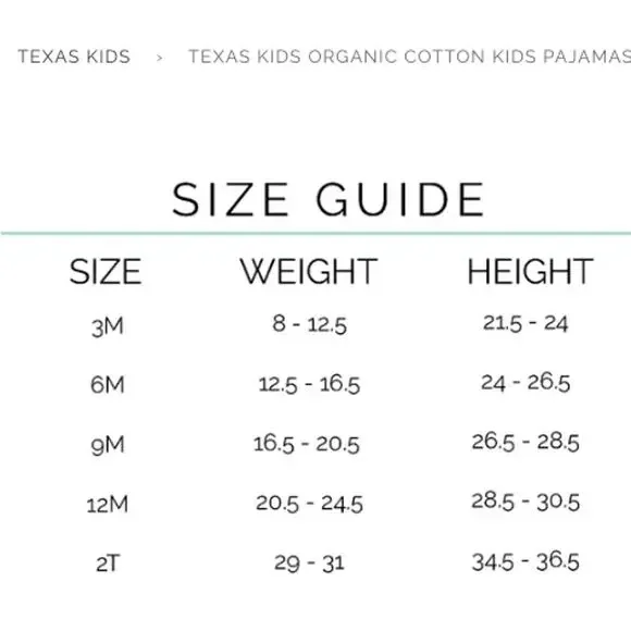 Nola Tawk Texas Kids Unisex Baby Sleeper‎ Organic Cotton Convertible Zipper PJs - Picture 8 of 8